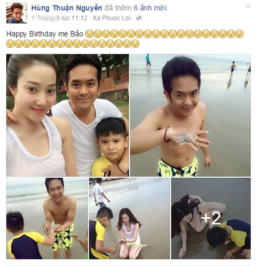 Dien vien Hung Thuan than thiet voi vo cu sau ly hon-Hinh-2